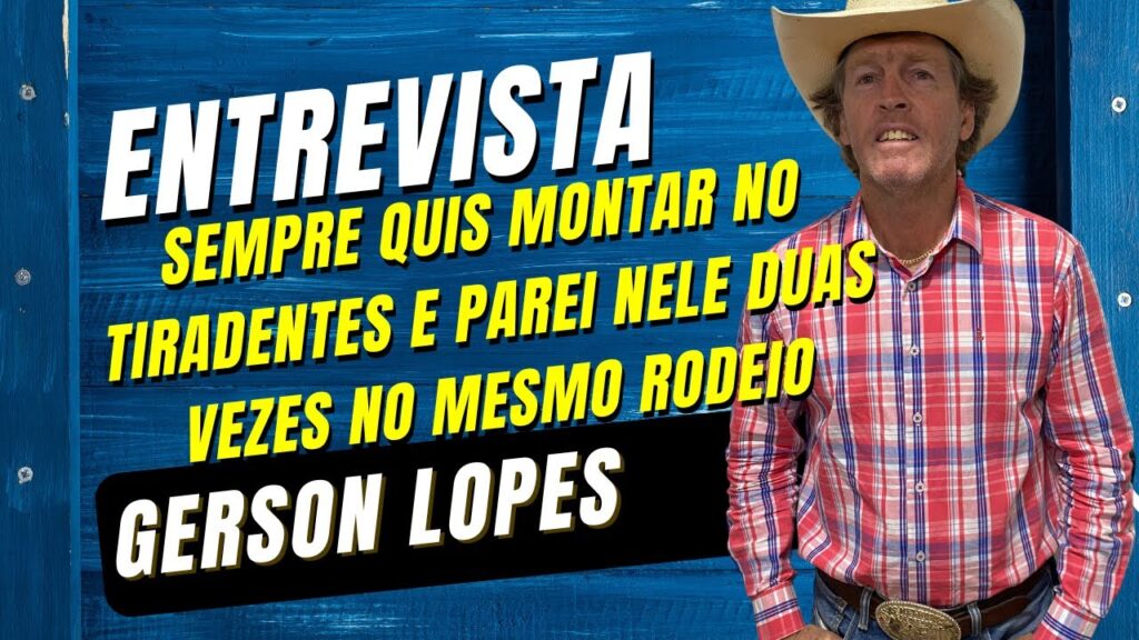 🎤 ENTREVISTA com GERSON LOPES Ex-competidor da modalidade touros