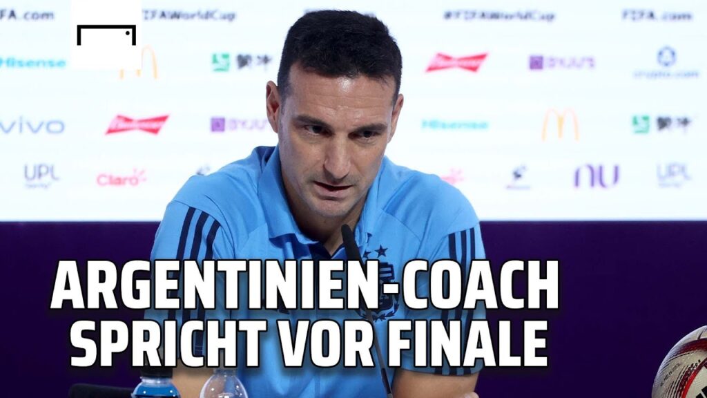 Deshalb ist Lionel Scaloni zuversichtlich vor dem WM-Finale gegen Frankreich | WM 2022
