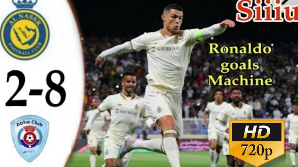 Al Nassr vs Abha 8-2 - Ronaldo goals - All Goals & Highlights 2023 #ronaldo#cristiano#alnassr