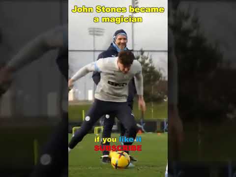 John Stones became a magician