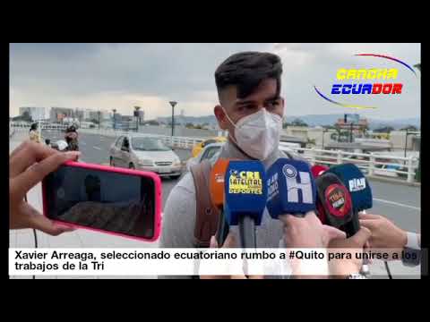 Xavier Arreaga, seleccionado ecuatoriano rumbo a #Quito para unirse a los trabajos de la Tri