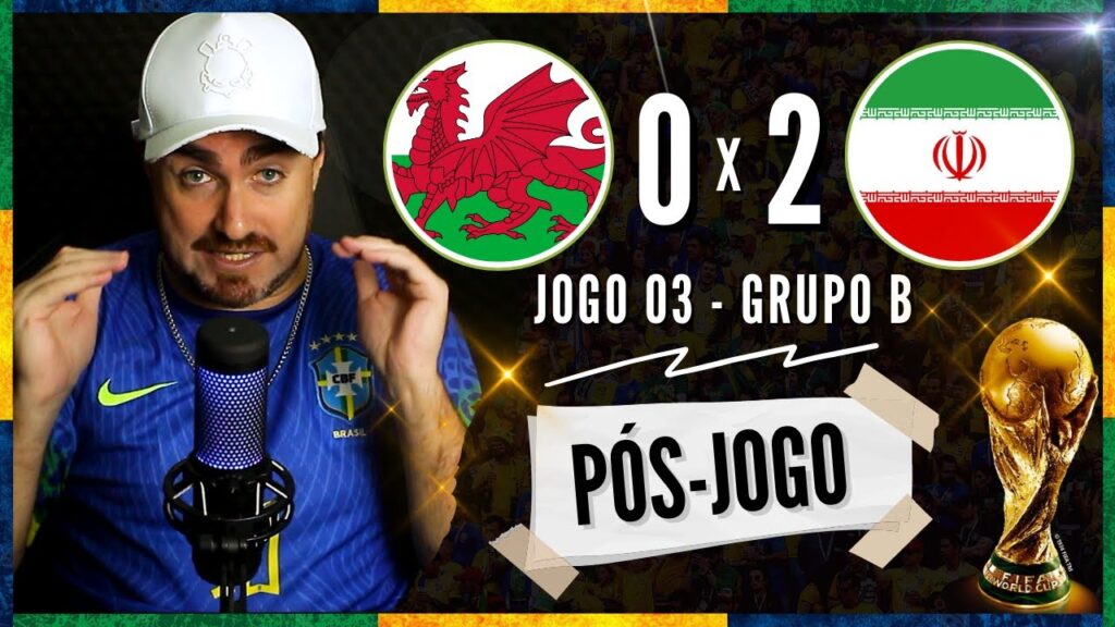 PÓS-JOGO: PAÍS DE GALES 0 X 2 IRÃ - ( COPA DO MUNDO 2022 - GRUPO B )