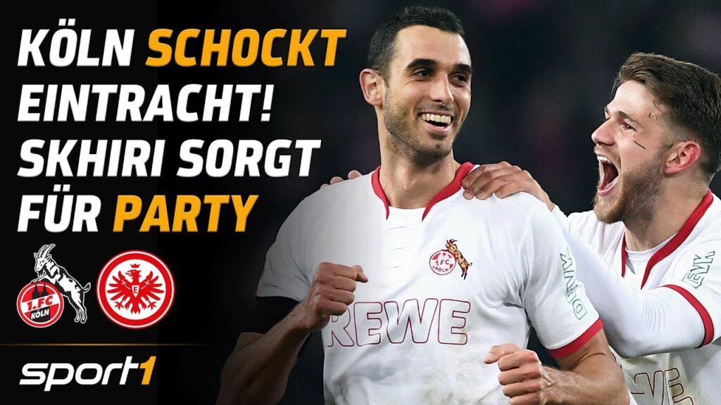 Köln - Frankfurt | Bundesliga Tore und Highlights 20. Spieltag | SPORT1