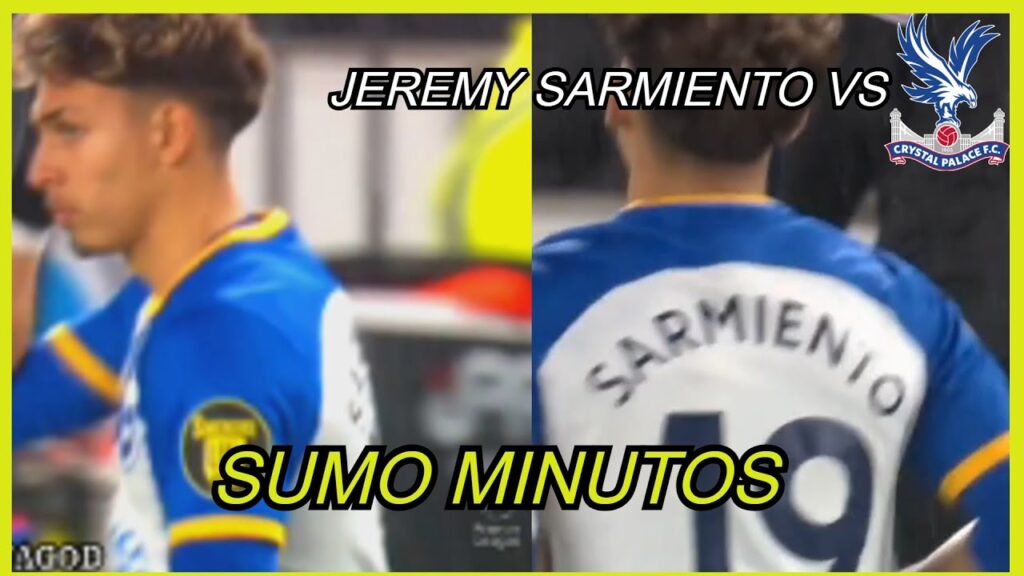 ᴊᴇʀᴇᴍʏ ꜱᴀʀᴍɪᴇɴᴛᴏ ᴠꜱ ᴄʀʏꜱᴛᴀʟ ᴘᴀʟᴀᴄᴇ ʀᴇꜱᴜᴍᴇɴ | ECUAGOD