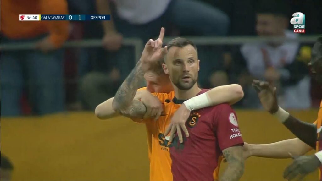 GOL Seferovic Galatasaray 1-1 Yeşilyurt D.Ç Ofspor (Ziraat Türkiye Kupası 4.Tur Maçı) / 08.11.2022