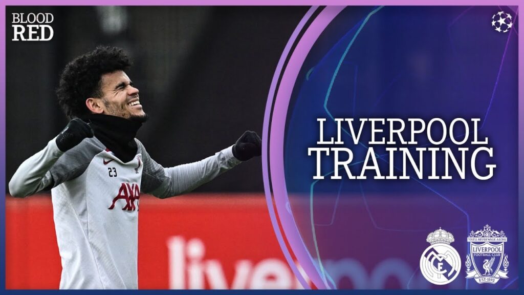 Luis Diaz BACK, Jordan Henderson & Thiago MISSING as Liverpool train ahead of Real Madrid UCL clash