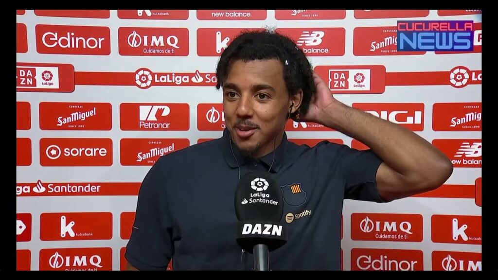 JULES KOUNDE // PALABRAS POST PARTIDO // ATH BILBAO 0 VS FC BARCELONA 1 JULES KOUNDE // PALABRAS POST PARTIDO // ATH BILBAO 0 VS FC BARCELONA 1