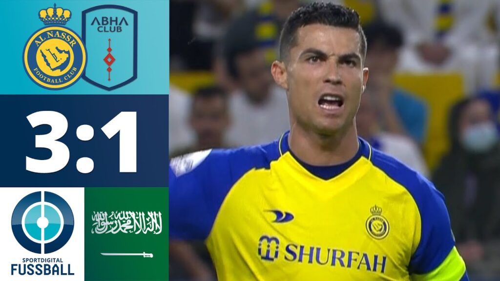 Ronaldo-Frust trotz Tor nach 11 Sekunden - CR7 im Halbfinale des Pokals | Al-Nassr - Abha Club