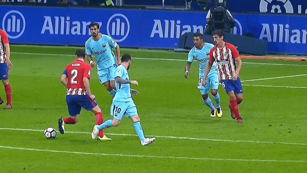 Diego Godin "Roulette" x Lionel Messi (2017/18)