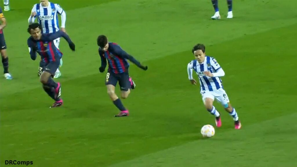 Takefusa Kubo tries his best against Barcelona (26/01/2023) 1080HD Takefusa Kubo tries his best against Barcelona (26/01/2023) 1080HD