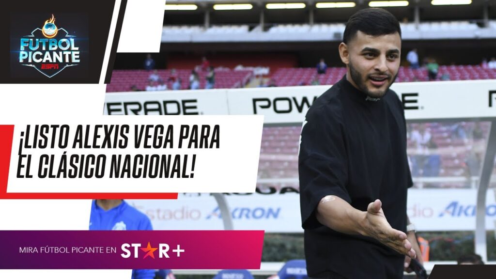 ¡Alexis Vega en la convocatoria de Chivas para el Clásico Nacional!