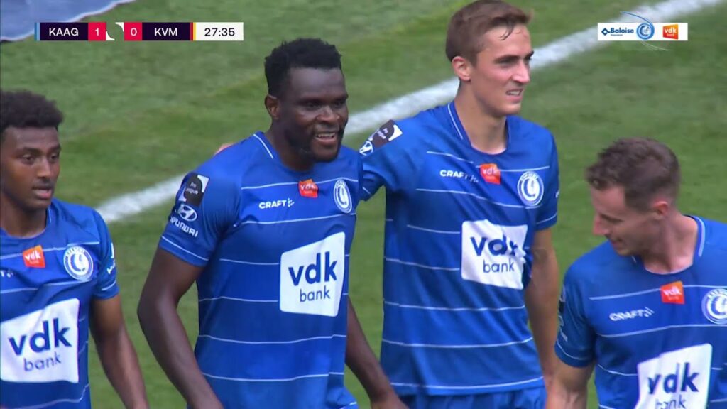 ⚽️  Michael Ngadeu-Ngadjui (1-0) 🆚  KV Mechelen