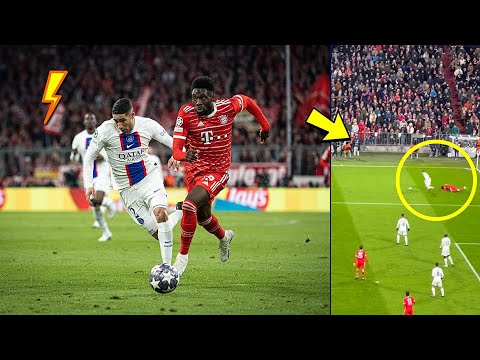 😬Did Achraf Hakimi Win The Speed Battle Against Alphonso Davies?