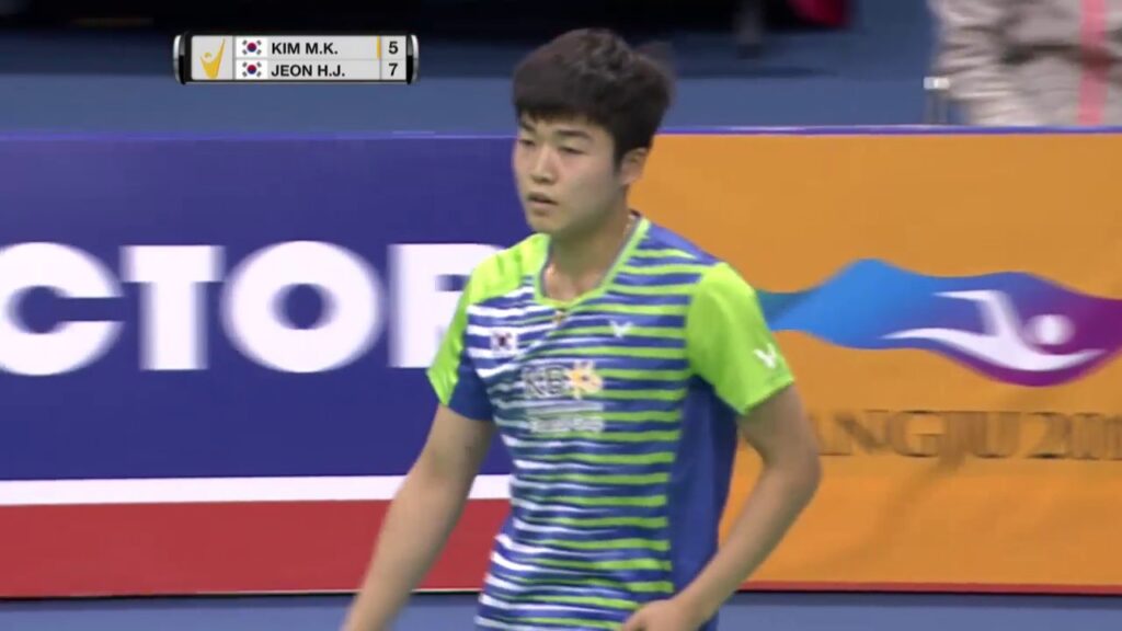 Victor Korea Masters 2017 | Badminton F M4-MS | Kim Min Ki vs Jeon Hyeok Jin