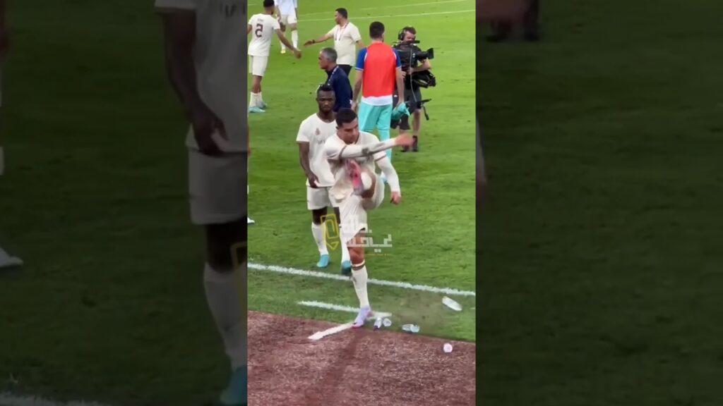 Ronaldo Get Angry After Facing Defeat