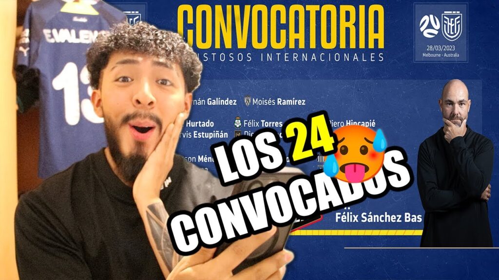 (OFICIAL) LOS 24 CONVOCADOS POR FÉLIX SÁNCHEZ PARA LA DOBLE FECHA FIFA MARZO 2023 🔥 (OFICIAL) LOS 24 CONVOCADOS POR FÉLIX SÁNCHEZ PARA LA DOBLE FECHA FIFA MARZO 2023 🔥