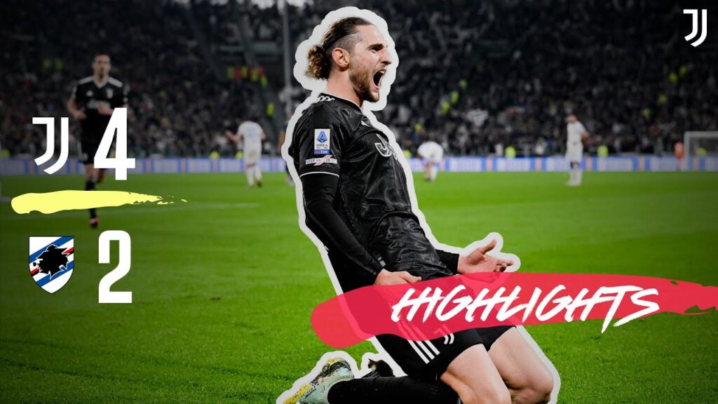 JUVENTUS 4-2 SAMPDORIA HIGHLIGHTS | RABIOT, BREMER AND SOULÉ ON THE SCORESHEET