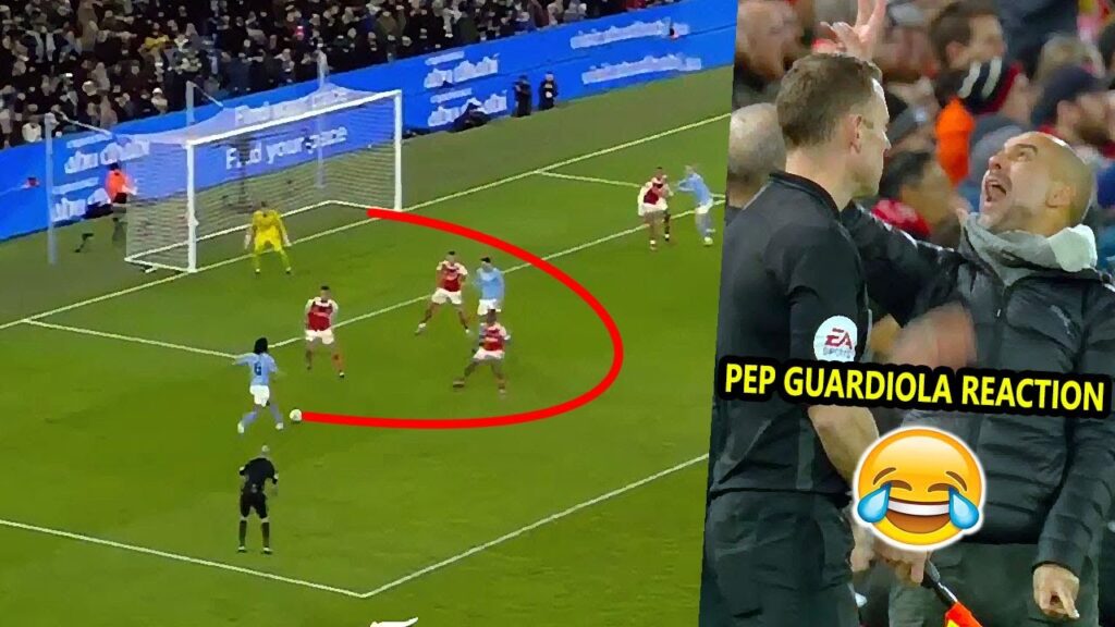 Nathan Aké Crazy Winner Goal Vs Arsenal 🔥