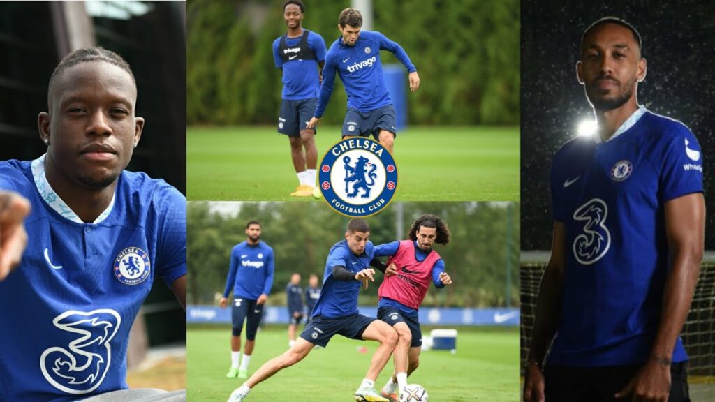 Latest Chelsea Training Session | Aubameyang & Zakaria in the Building