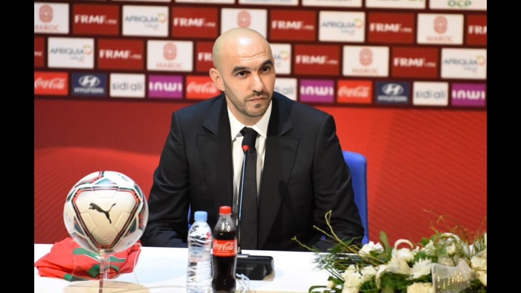 الندوة الصحافية للسيد وليد الركراكي للاعلان عن لائحة المنتخب الوطني الاثنين 13 مارس 2023