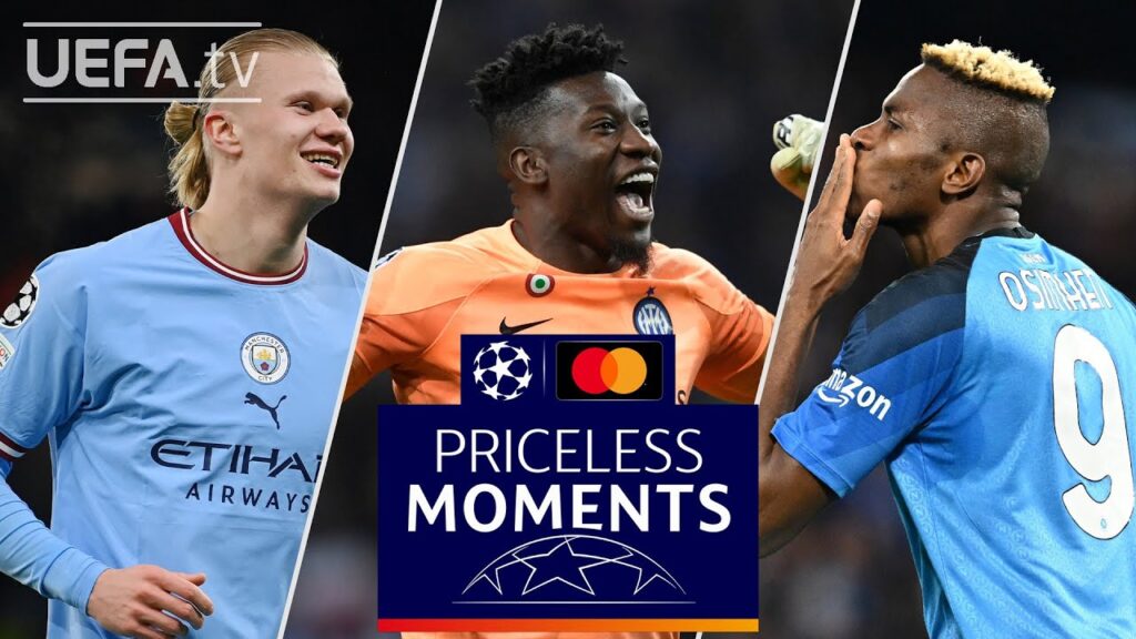 HAALAND, ONANA, NAPOLI | #UCL PRICELESS MOMENTS: Round of 16 Second leg