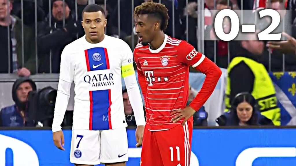 Kingsley Coman reactions vs РSG
