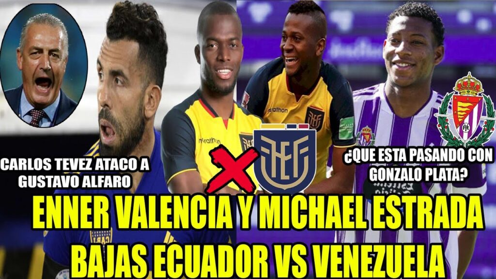 ENNER VALENCIA Y MICHAEL ESTRADA BAJAS ECUADOR! ¿QUE ESTA PASANDO CON GONZALO PLATA? Y MAS