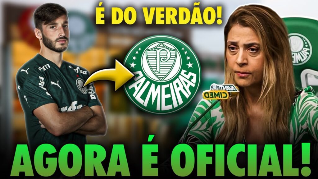 💣 BOMBA! PALMEIRAS ACERTA COM MATÍAS VIÑA! | MERCADO DA BOLA |