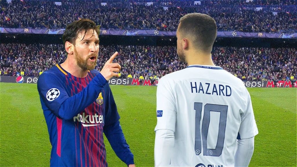 The Day Lionel Messi and Prime Eden Hazard Have Put on Epic Showdown!