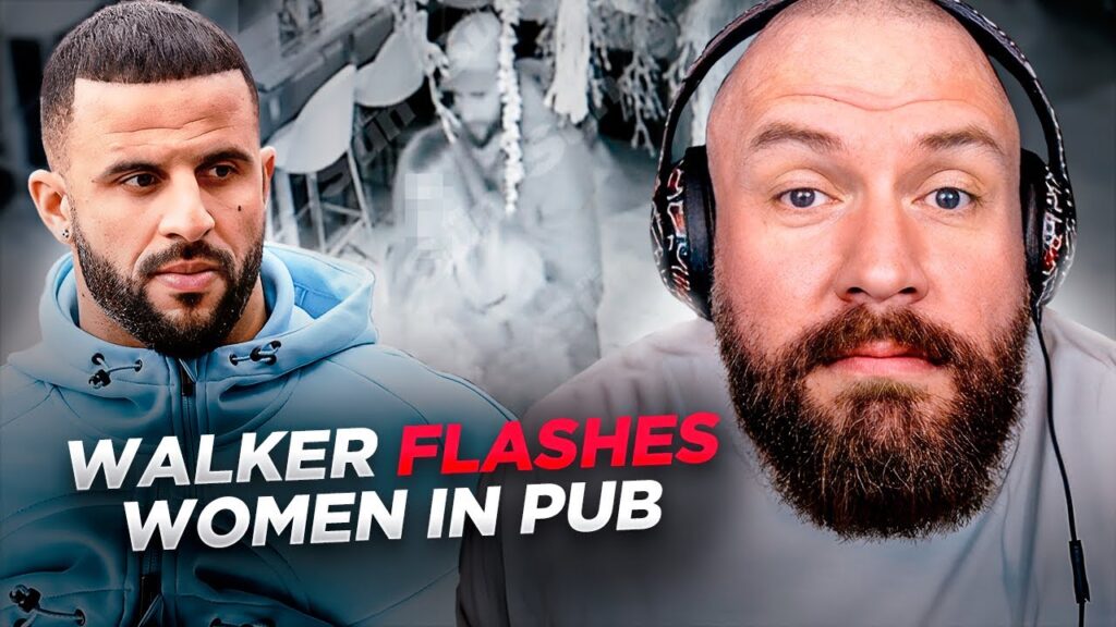 KYLE WALKER FLASHES WOMEN HIS SAUSAGE