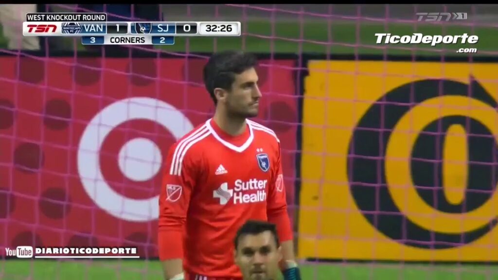 Asistencia de Kendall Waston | Vancouver Whitecaps - San Jose Earthquakes