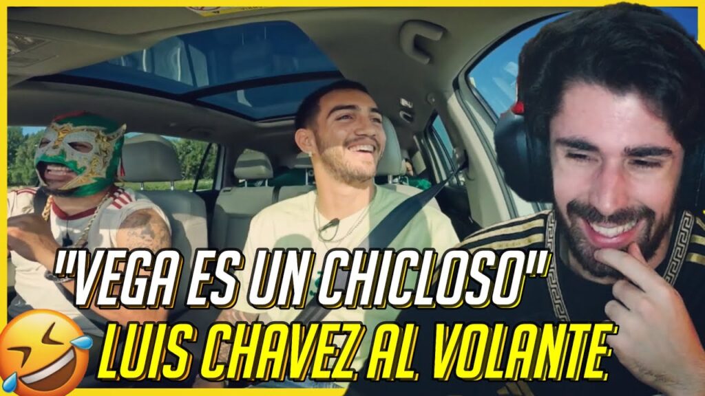 🤣 "VEGA es un CHICLOSO y SENSIBLON"  😂 LUIS CHÁVEZ al VOLANTE con ESCORPIÓN DORADO