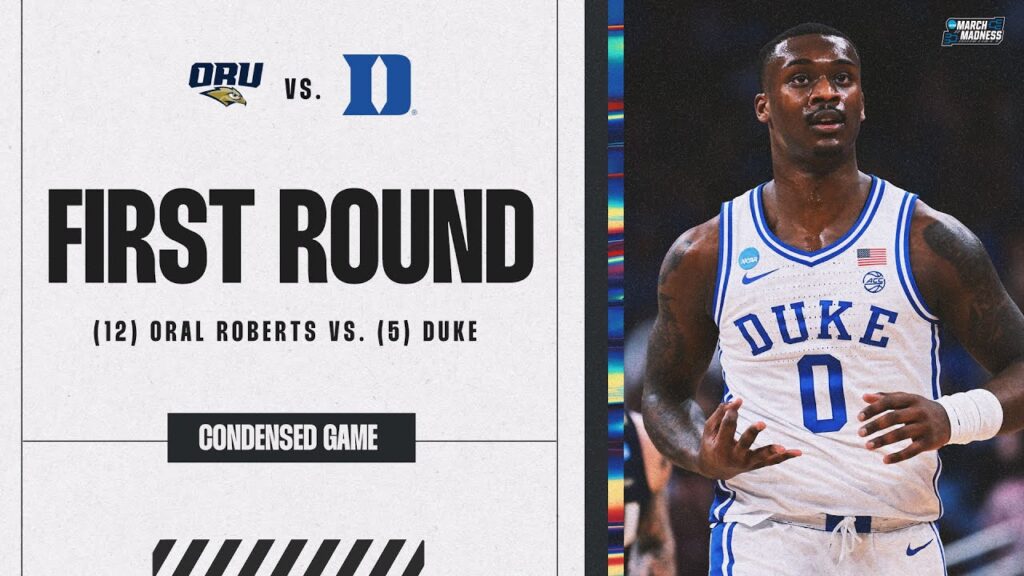 Duke vs. Oral Roberts - First Round NCAA tournament extended highlights
