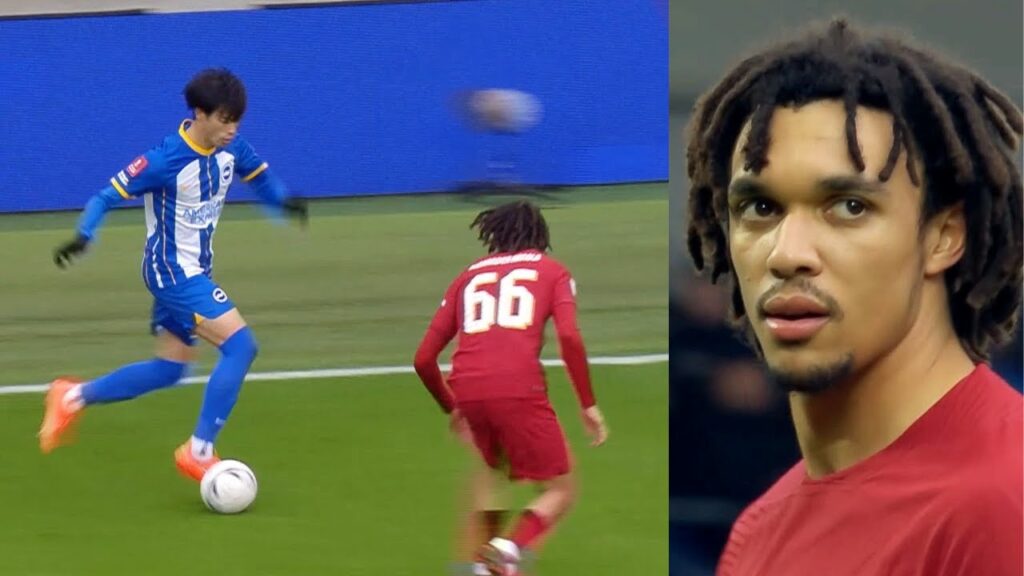 Kaoru Mitoma Keeps Humiliating Alexander-Arnold | Liverpool