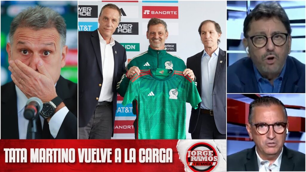 Tata Martino ROMPE SU SILENCIO. Críticas a la SELECCIÓN MEXICANA y LIGA MX | Jorge Ramos Y Su Banda