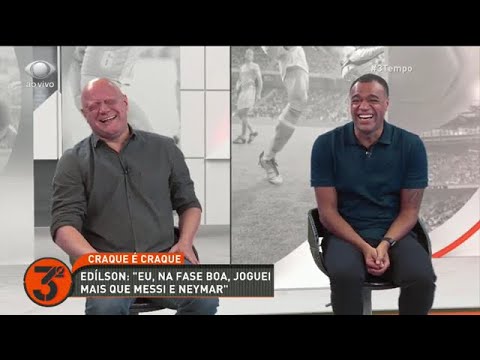 'JOGUEI MAIS QUE O MESSI': COMENTARISTAS ZOAM DECLARAÇÃO DE EDÍLSON | 3º TEMPO