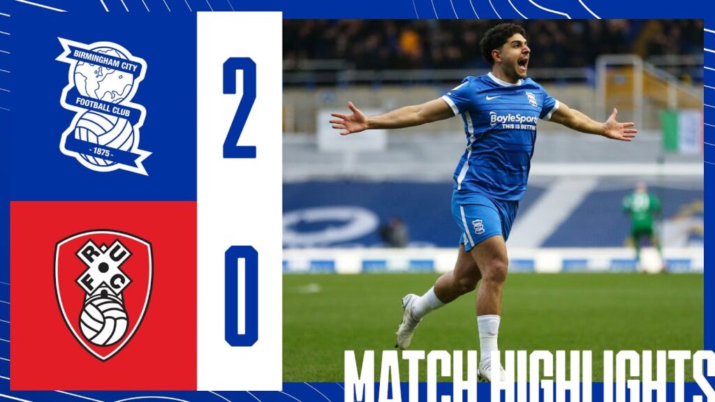 HIGHLIGHTS | Blues 2-0 Rotherham United