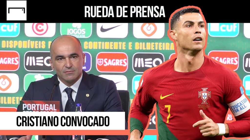 Roberto Martínez habló sobre la convocatoria de Cristiano Ronaldo | "No miro la edad"