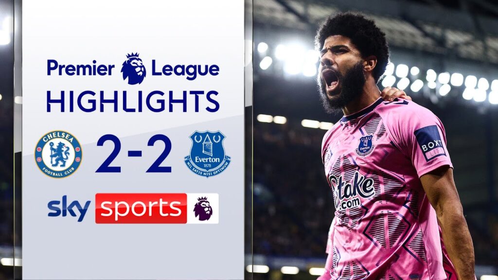 LAST-MINUTE equaliser from Simms earns Toffees a point 💥 | Chelsea 2-2 Everton | Highlights