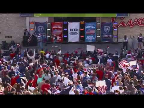 Fans in Kansas City reacting to Tim Weah's goal for the USMNT  What a moment