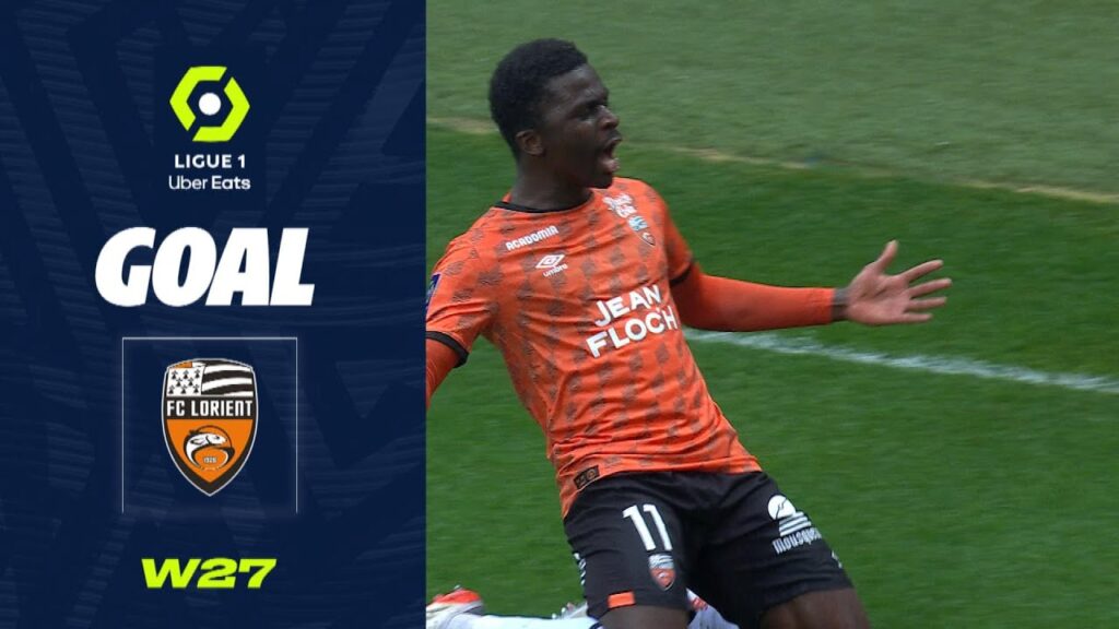 Goal Cheikh Ahmadou Bamba Mbacke DIENG (8' - FCL) FC LORIENT - ESTAC TROYES (2-0) 22/23