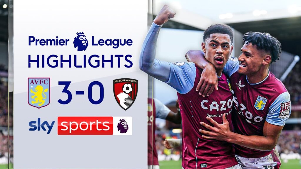 Villa IMPRESS to sink Cherries! | Aston Villa 3-0 Bournemouth | EPL Highlights