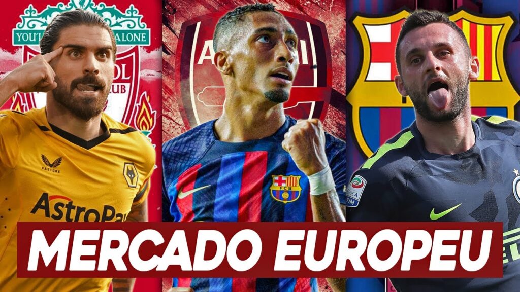 Arsenal tem interesse em Raphinha, Liverpool tenta Rúben Neves, Barcelona propõe troca por Brozović