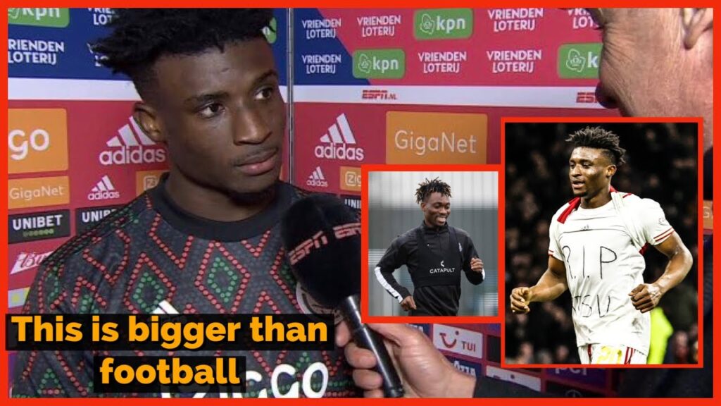 Mohammed kudus Reaction to why he dedicated his goal to Christian Atsu | kudus goal celebration Ajax