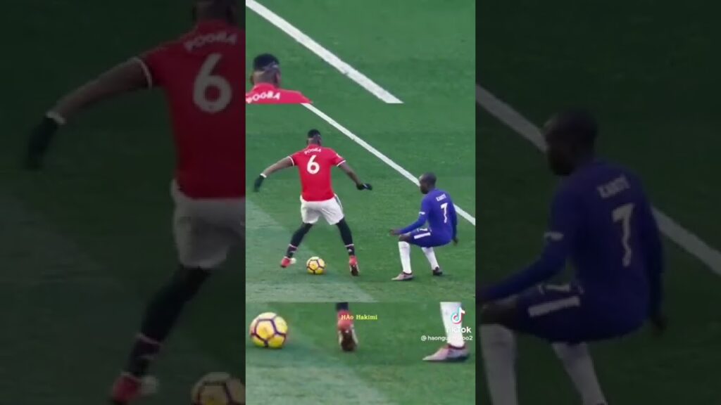 when Paul pogba humiliates ngolo kante#shorts 😈😈
