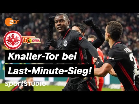 Eintracht Frankfurt – Union Berlin Highlights | Bundesliga, 13. Spieltag | sportstudio