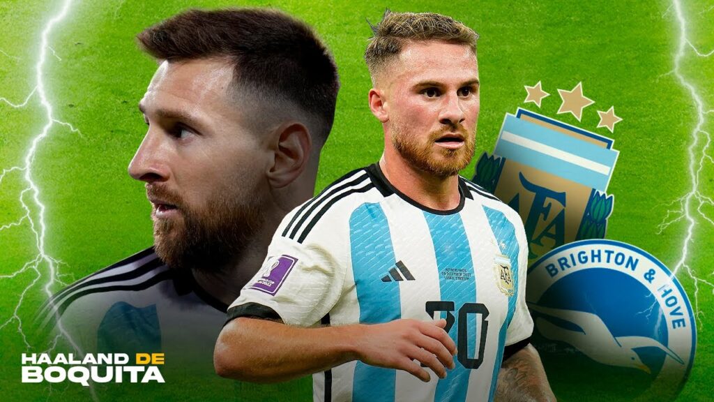 El jugador con el ESTILO de JUEGO de Messi | Alexis Mac Allister en Argentina/Brighton · HD