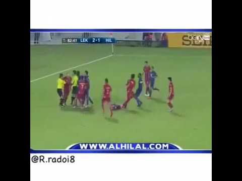 فزعة نواف العابد الهلال و لوخويا