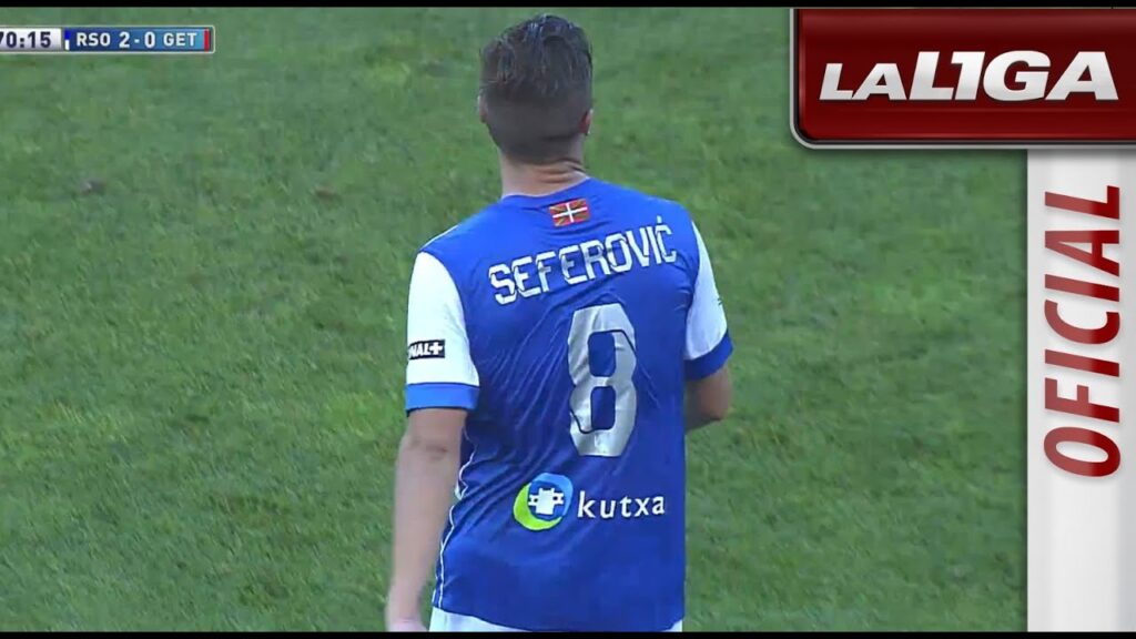 Golazo de Seferovic (2-0) en el Real Sociedad - Getafe CF - HD