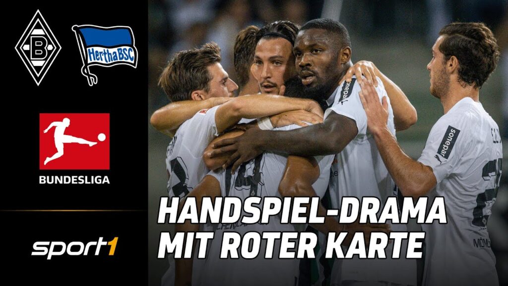 Gladbach - Hertha BSC | Bundesliga Tore und Highlights 3. Spieltag | SPORT1